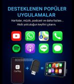 2-in-1 USB Araç İçi CarPlay & Android Auto Cihazı - Görsel 6