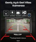 4K Çift Kameralı Araç İçi Multimedya ve Geri Görüş Sistemi