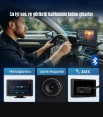 4K Çift Kameralı Araç İçi Multimedya ve Geri Görüş Sistemi - Görsel 7