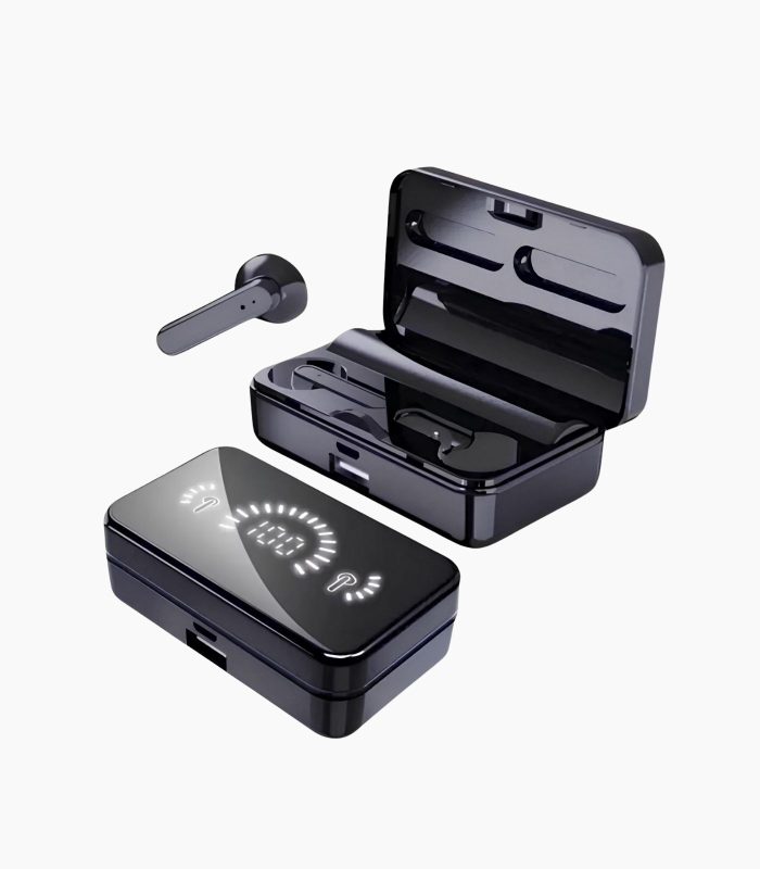 Spectra Bluetooth 5.0 Çift Dijital Göstergeli Su Geçirmez Kulak İçi Kulaklık - Görsel 3