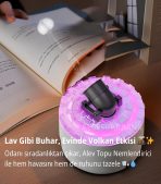 Lav Topu Alev Efektli LED Işıklı Aromaterapi Difüzör