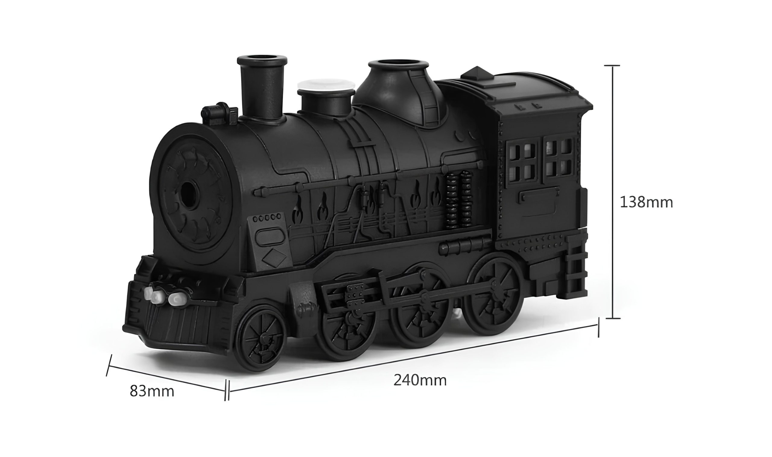 Tren Tasarımlı LED Işıklı Aromaterapi Difüzör