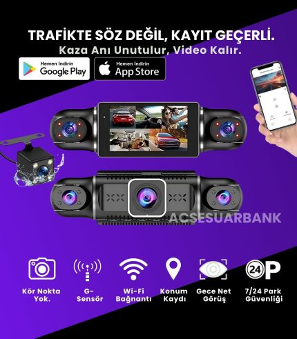 aksesuarbank araç içi kamera