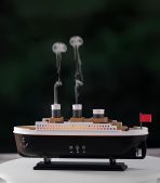 Titanic Gemi Tasarımlı LED Işıklı Aromaterapi Difüzör