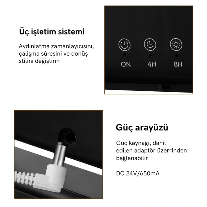 Titanic Gemi Tasarımlı LED Işıklı Aromaterapi Difüzör - Görsel 8