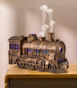 Tren Tasarımlı LED Işıklı Aromaterapi Difüzör