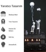 Tren Tasarımlı LED Işıklı Aromaterapi Difüzör