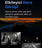 WiFi Özellikli 3 Kameralı Araç İçi Kamera 1296P