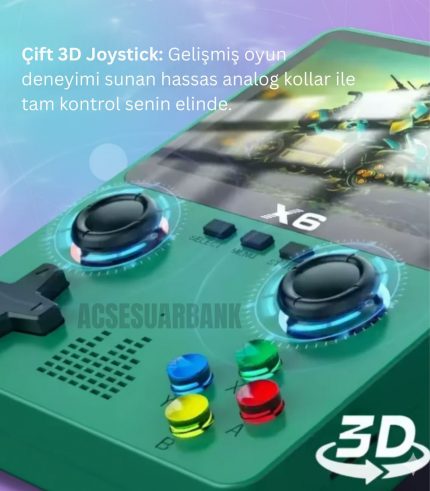 x6 Oyun konsolu