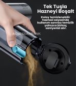 Araç İçi Süpürge 18.000 Pa Güçlü Emiş