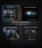 Araç İçi Süpürge 18.000 Pa Güçlü Emiş