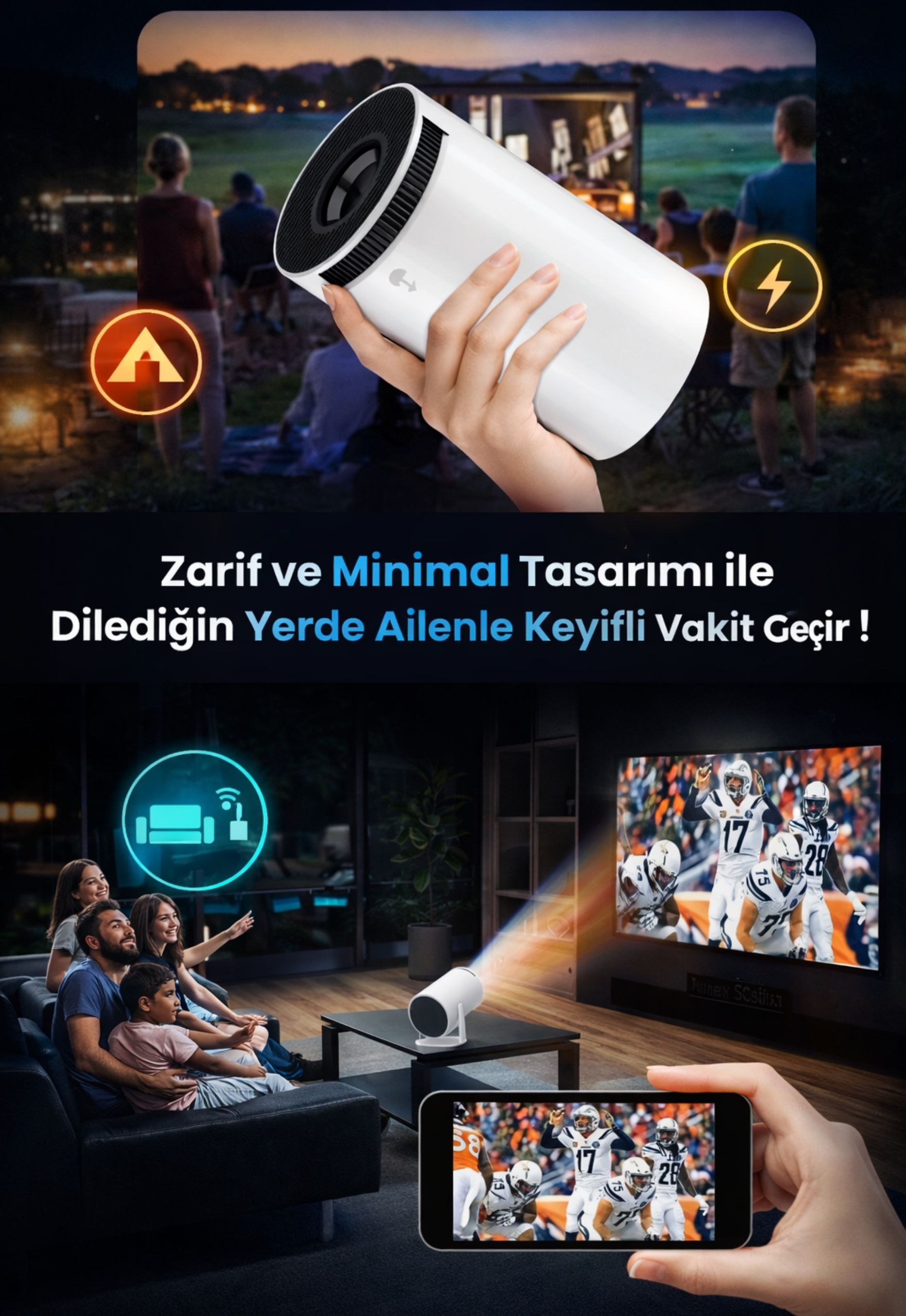 Zarif ve Taşınabilir Tasarım