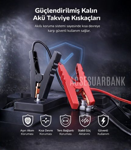 Akü Takviye Cihazı 4’ü 1 Arada