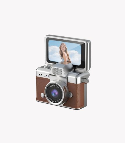 Mini Dijital Fotoğraf Makinesi HD Video 180° Flip Ekran