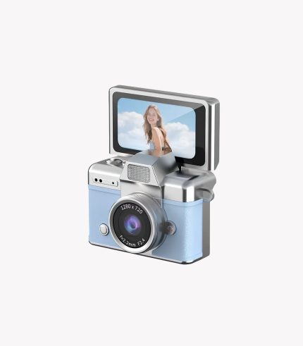 Mini Dijital Fotoğraf Makinesi HD Video 180° Flip Ekran