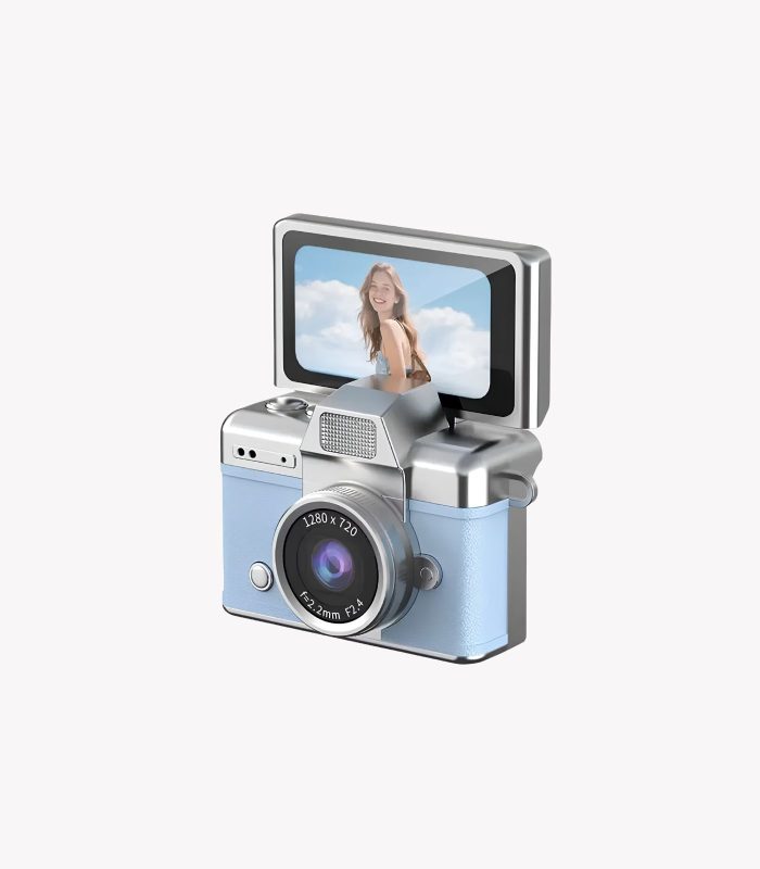 Mini Dijital Fotoğraf Makinesi HD Video 180° Flip Ekran