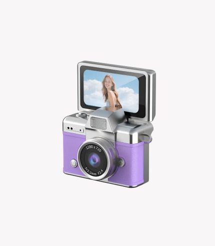 Mini Dijital Fotoğraf Makinesi HD Video 180° Flip Ekran