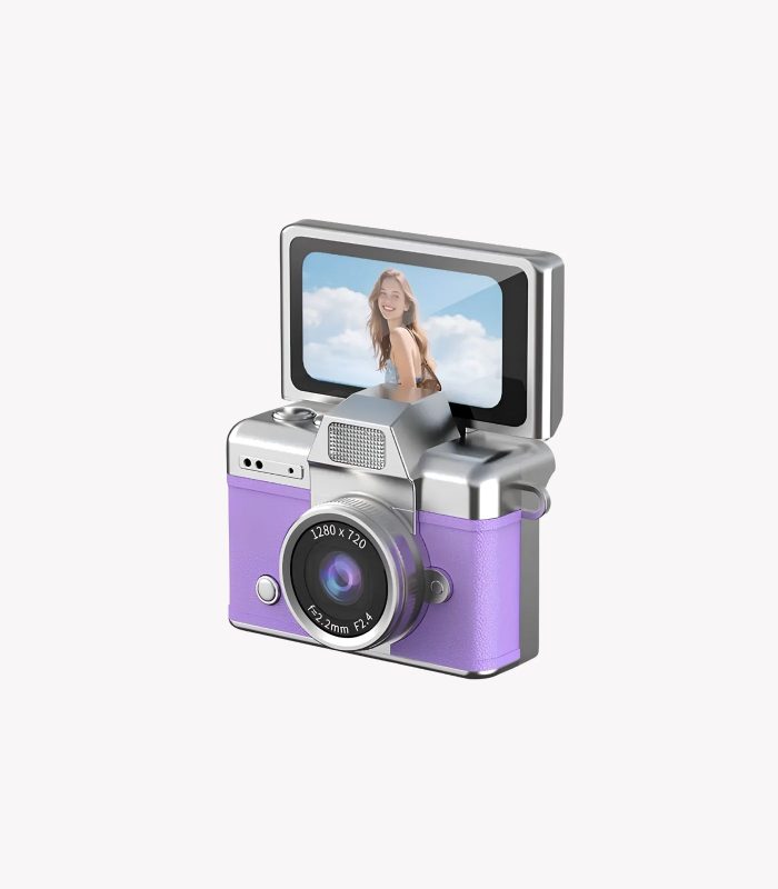Mini Dijital Fotoğraf Makinesi HD Video 180° Flip Ekran