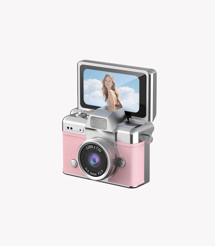 Mini Dijital Fotoğraf Makinesi HD Video 180° Flip Ekran
