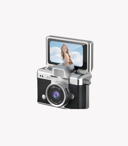Mini Dijital Fotoğraf Makinesi HD Video 180° Flip Ekran