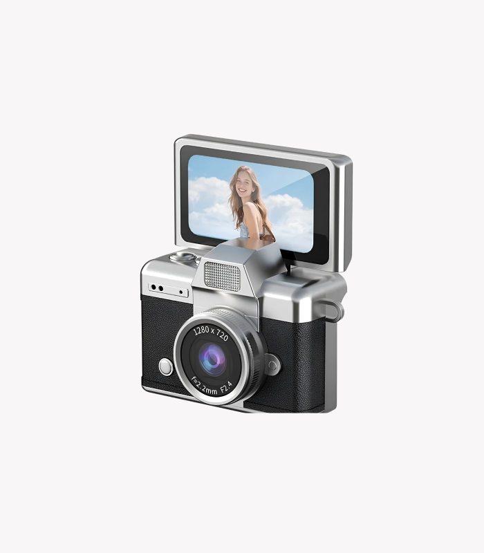 Mini Dijital Fotoğraf Makinesi HD Video 180° Flip Ekran