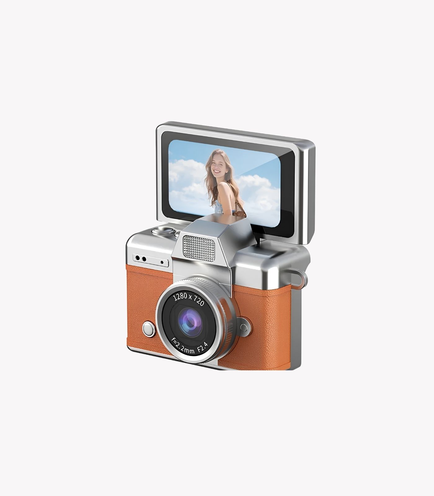 Mini Dijital Fotoğraf Makinesi HD Video 180° Flip Ekran