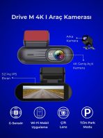 4K Araç İçi Kamera Drive M