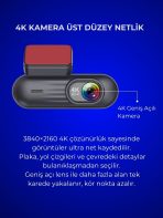 4K Araç İçi Kamera Drive M