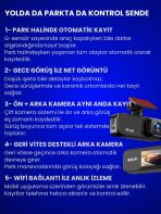 4K Araç İçi Kamera Drive S