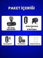 4K Araç İçi Kamera Drive X
