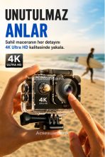 4K Ultra HD WiFi Aksiyon Kamerası