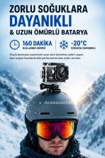 4K Ultra HD WiFi Aksiyon Kamerası
